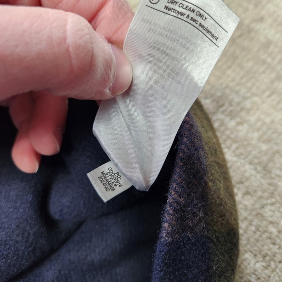 Vince Shirt Jacket Men XL Splittable Heavy Wool Blend Shacket Plaid Button Up - Picture 9 of 10